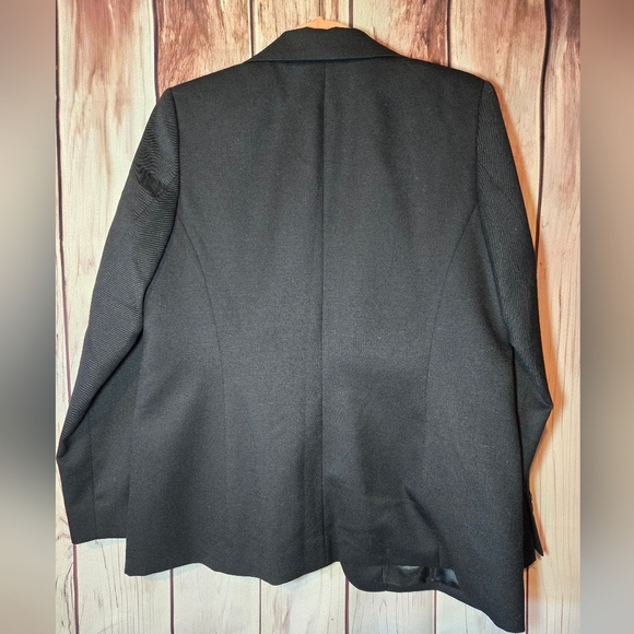 Pendleton Black 100% Wool Womens Blazer Size 12 - Picture 6 of 6